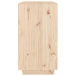 vidaXL Buffet 100x40x75 cm Bois massif de pin
