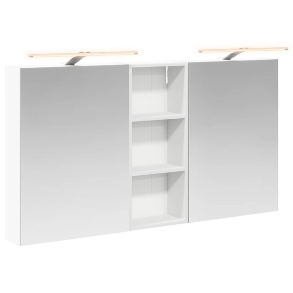 vidaXL Ensemble de Meubles de Salle de Bain 3 Pièces 130 x 14 5 x 70 cm