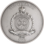 Pièce de monnaie en Argent 10 Dollars g 31.1 (1 oz) Millésime 2023 Lord of The Rings Mordor MORDOR
