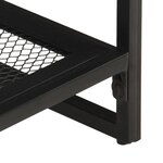 vidaXL Table console 110x35x75 cm Bois de manguier massif