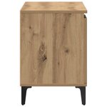 vidaXL Meuble TV chêne artisanal 102x35x50 cm bois d'ingénierie
