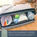 Réhausseur pour enfants ON-THE-GO - Portable avec compartiments de rangement