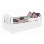 Lit enfant FELIX 160x80 avec tiroir et matelas