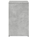 vidaXL Tables d'appoint 2 Pièces gris béton 50x30x50 cm bois d'ingénierie
