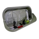 Bahco récipient magnétique rectangulaire 24 x 14 cm bmr240