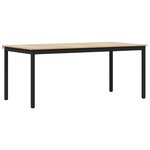 vidaXL Table de salle à manger / Table de repas Bois d'ingénierie