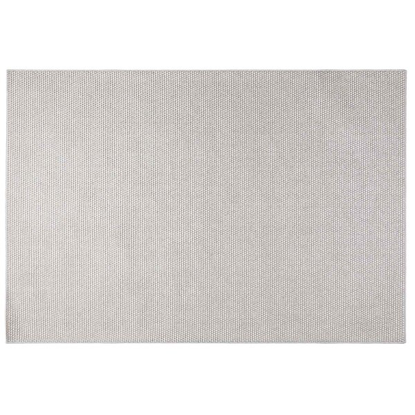 vidaXL Tapis de surface HUARTE Crème et gris 170 x 120 cm Polyester