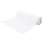 vidaXL Membrane géotextile blanc 1 x 50 m fibre de polyester