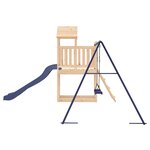 vidaXL Aire de jeux d'extérieur bois de pin massif