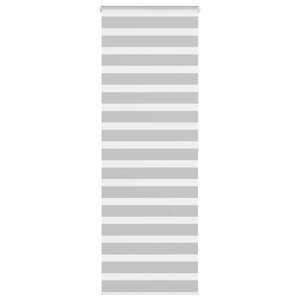 vidaXL Store zèbre gris clair largeur du tissu 80 9 cm polyester