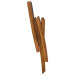vidaXL Ensemble à manger de jardin 9Pièces bois d'acacia solide textilène