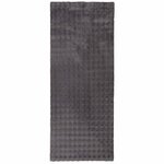 vidaXL Tapis de surface HUARTE Anthracite 150 x 80 cm Polyester