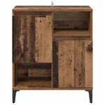 vidaXL Buffet Bois ancien 60 x 35 x 70 cm Bois d'ingénierie