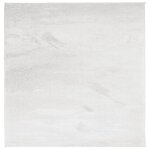 vidaXL Tapis OVIEDO à poils courts gris 120x120 cm