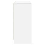 vidaXL Buffet Blanc 88 5 x 27 5 x 63 5 cm
