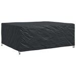 vidaXL Housse pour meubles Uni Noir 250 x 210 x 90 cm 420D