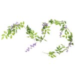 vidaXL Guirlandes de fleurs 6 Pièces violet 200 cm