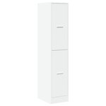 vidaXL Armoire d'apothicaire blanche 30 x 41 x 144 5 cm Bois d'ingénierie
