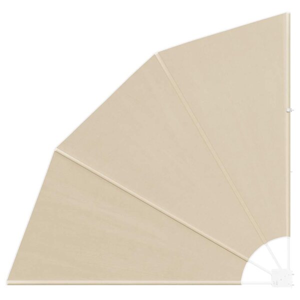 vidaXL Écran de confidentialité pour balcon Beige 140 x 140 cm tissu