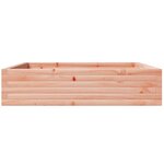 vidaXL Jardinière 100x100x23 cm bois massif de douglas