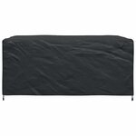 vidaXL Housse pour mobilier d'extérieur Noir 240 x 160 x 100 cm 600D
