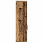 vidaXL Bibliothèque vieux bois 60x24x85 cm bois d'ingénierie