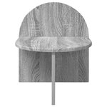 vidaXL Table de chevet 2 Pièces Sonoma gris 40 x 35 5 x 45 5 cm