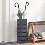 vidaXL Porte-parapluies Anthracite Métal Moyen Décos modernes