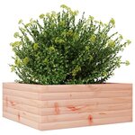 vidaXL Jardinière 60x60x23 cm bois massif douglas