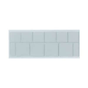 Pochettes plastiques en pvc rigide transparent pour série de pièces Euro courantes