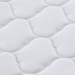 vidaXL Matelas Blanc 160 x 80 cm Mousse