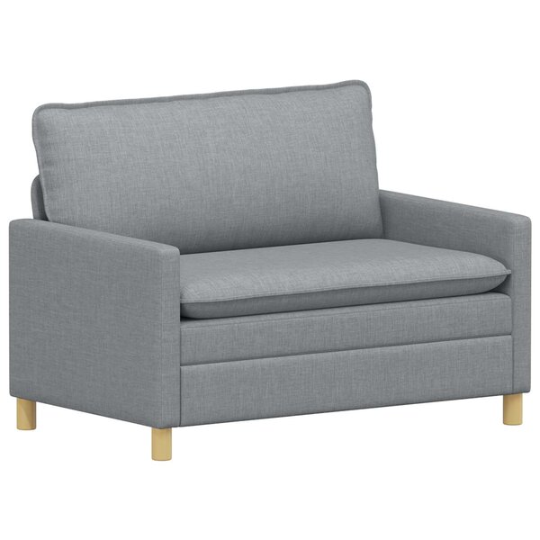 vidaXL Canapé Gris clair 126 x 81 x 87 5 cm