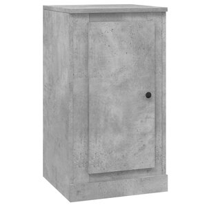vidaXL Buffet gris béton 37 5x35 5x67 5 cm bois d'ingénierie