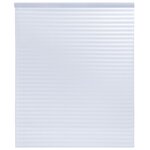 vidaXL Film pour fenêtre dépoli motif de stores 45x500 cm PVC