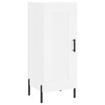 vidaXL Buffet blanc 34 5x34x90 cm bois d'ingénierie