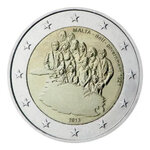 2 euros commémorative Malte 2013 - Gouvernement autonome.