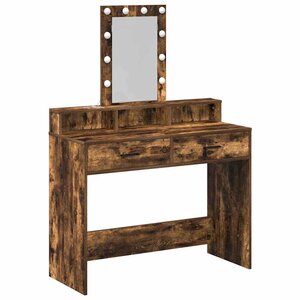 vidaXL Table de Toilette Marron 100 x 41 x 140 cm Bois d'ingénierie