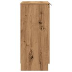 vidaXL Buffet chêne artisanal 60x30x70 cm bois d'ingénierie