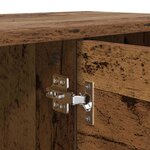 vidaXL Meuble TV Bois Ancien 102 x 35 x 36 5 cm Bois d'ingénierie