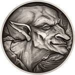 Monnaie GOBLIN Mythological Figures 1 Oz Argent 2$ Niue 2026 (PRÉCOMMANDE)