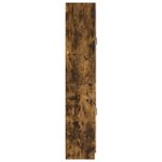 vidaXL Ensemble de Meubles 2 Pièces Chêne fumé Bois d'ingénierie