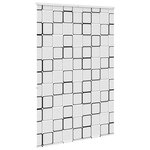 vidaXL Store enrouleur de douche avec cassette largeur du tissu 146 cm