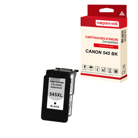 Nopan-ink - x1 cartouche canon pg-545 xl pg-545xl compatible