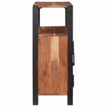 vidaXL Buffet Marron 70 x 30 x 75 cm Bois d'Acacia Massif