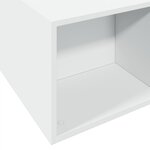 vidaXL Cadre de lit sans matelas blanc 160x200 cm