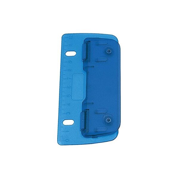 Perforateur de poche pour Classeur Capacité 3 feuilles Ice Bleu WEDO