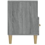 vidaXL Meuble TV Sonoma gris 102x36x50 cm Bois d'ingénierie