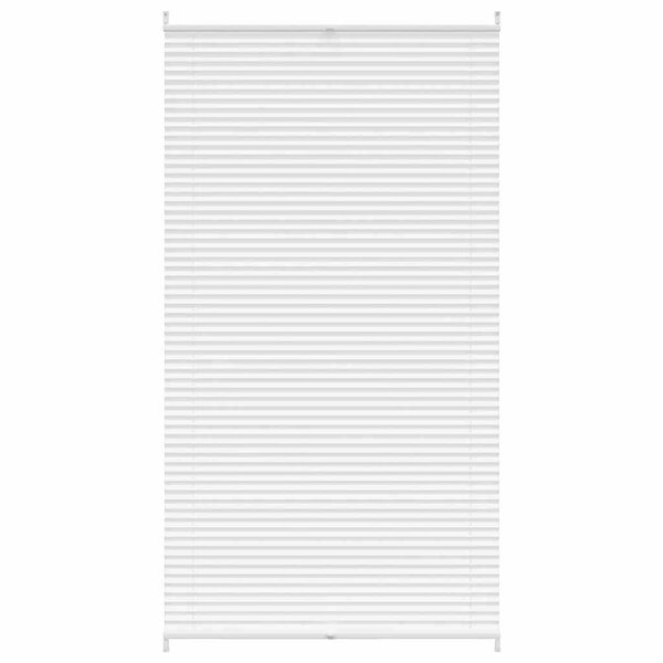 vidaXL Store plissé 110x200 cm Blanc