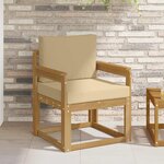 vidaXL 2 Pièce Ensemble de canapés d'extérieur Polyester