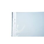Sachet 100 pochettes perforées PP lisse 6/100° A4 EXACOMPTA